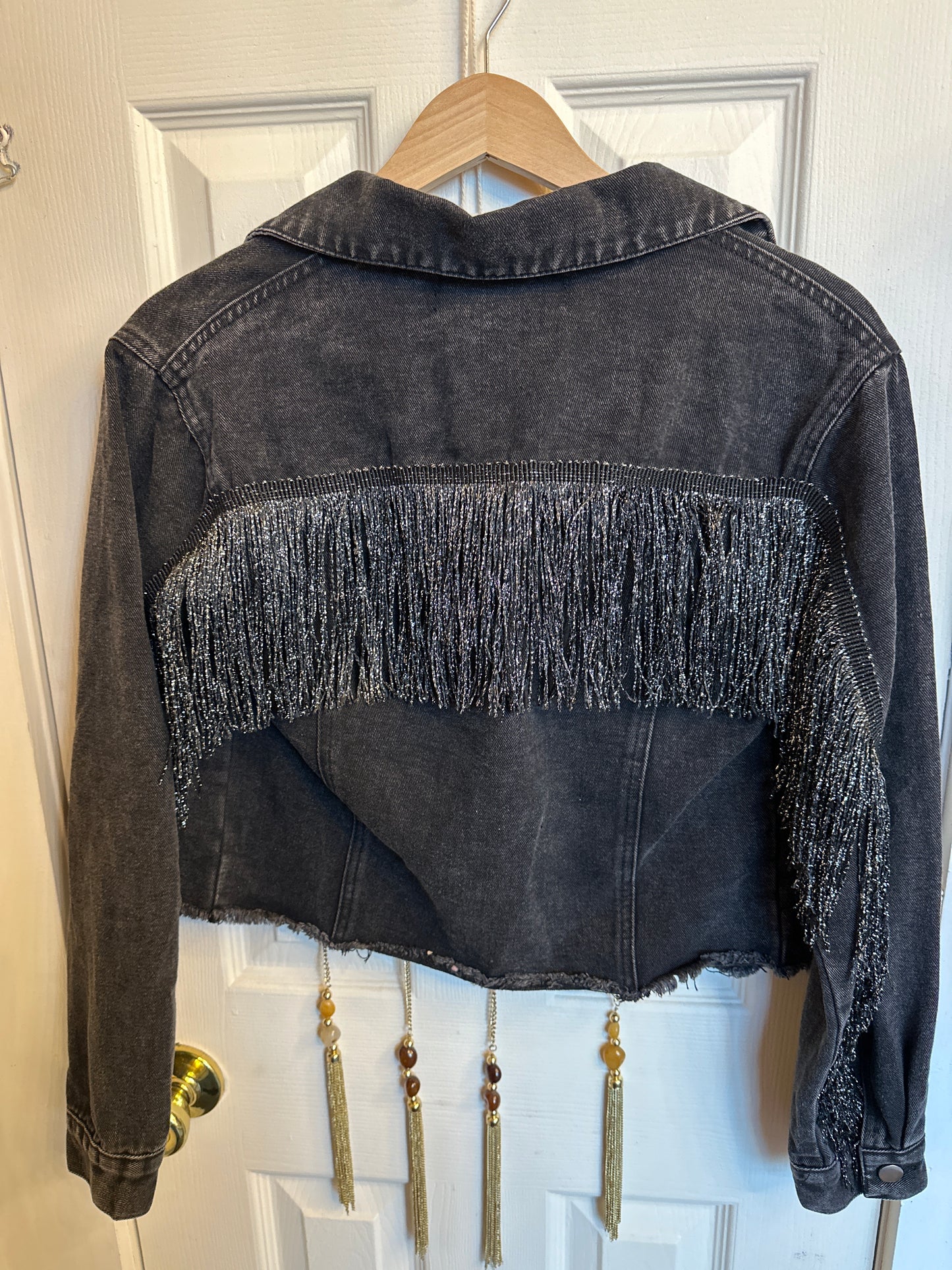 Silver Streak Denim Jacket