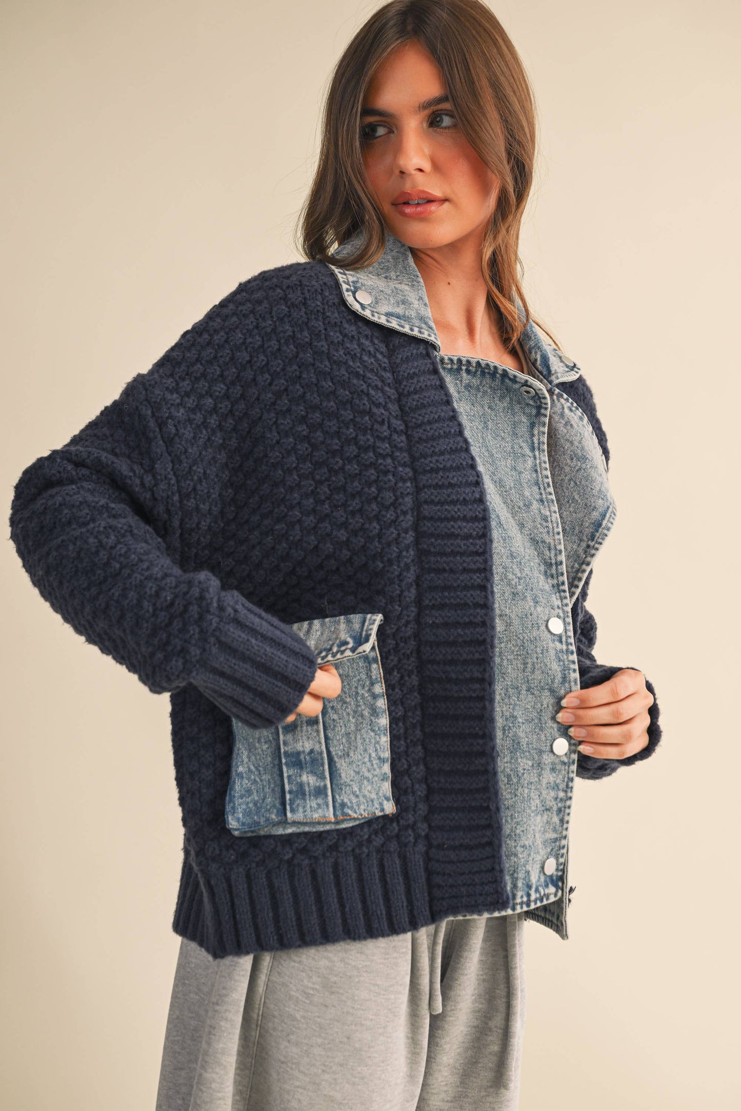 Denim Divide Jacket
