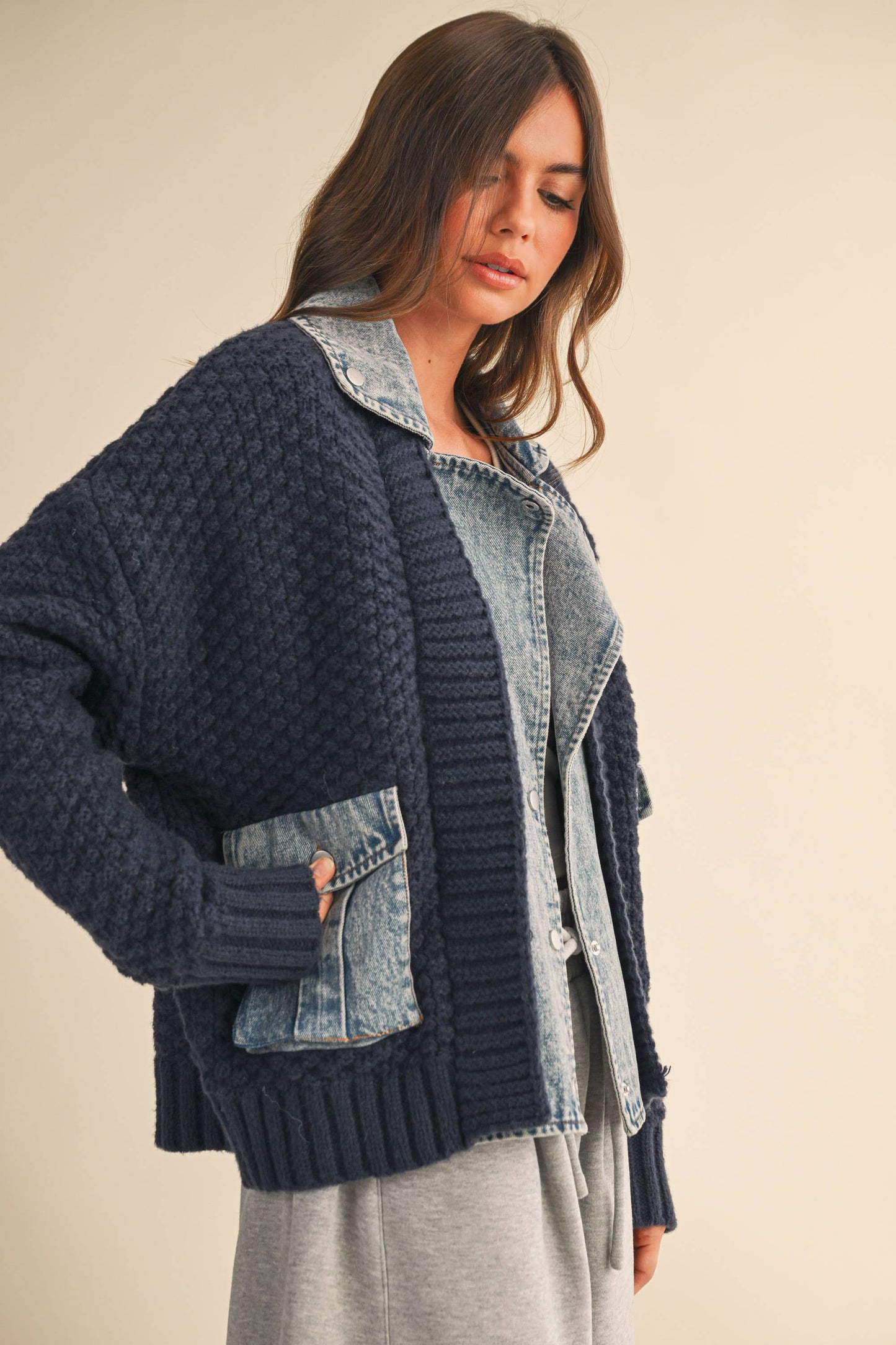 Denim Divide Jacket