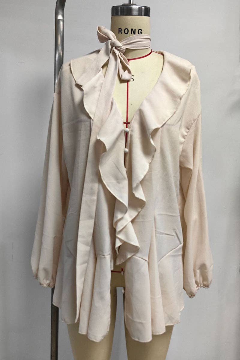 The Juliette Ruffle Blouse