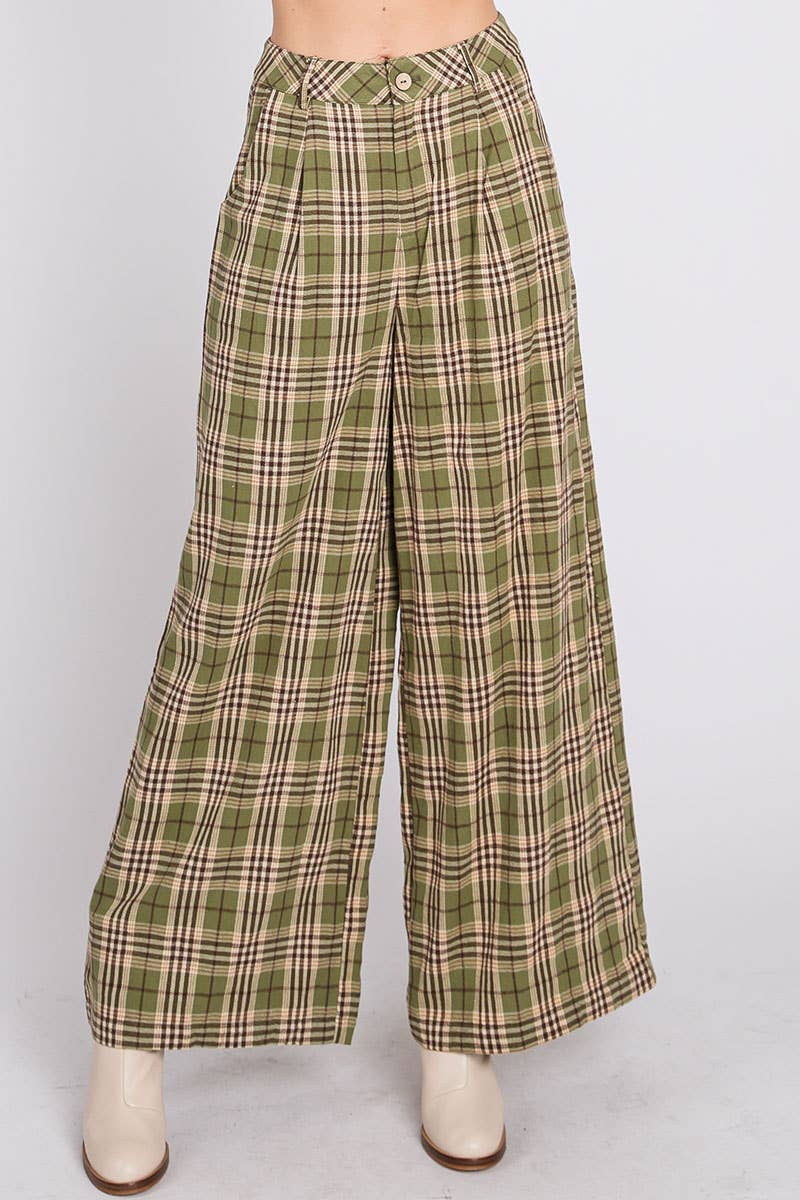 Heritage Check Trousers