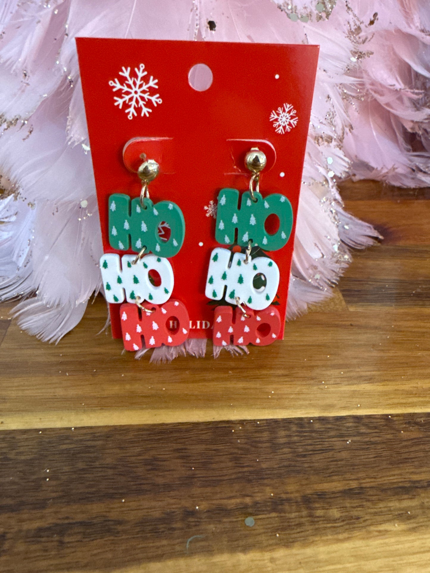 Ho Ho Ho Earrings