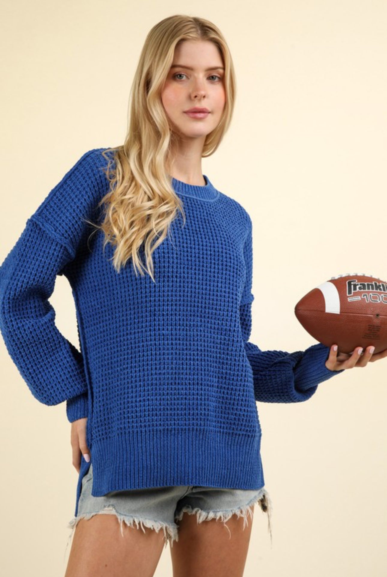 True Blue Sweater