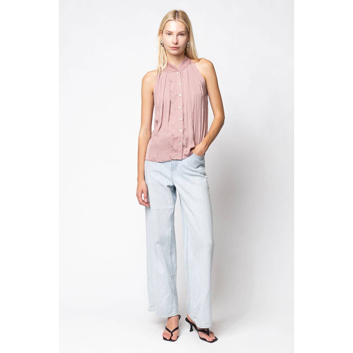 The Delilah Scallop Top
