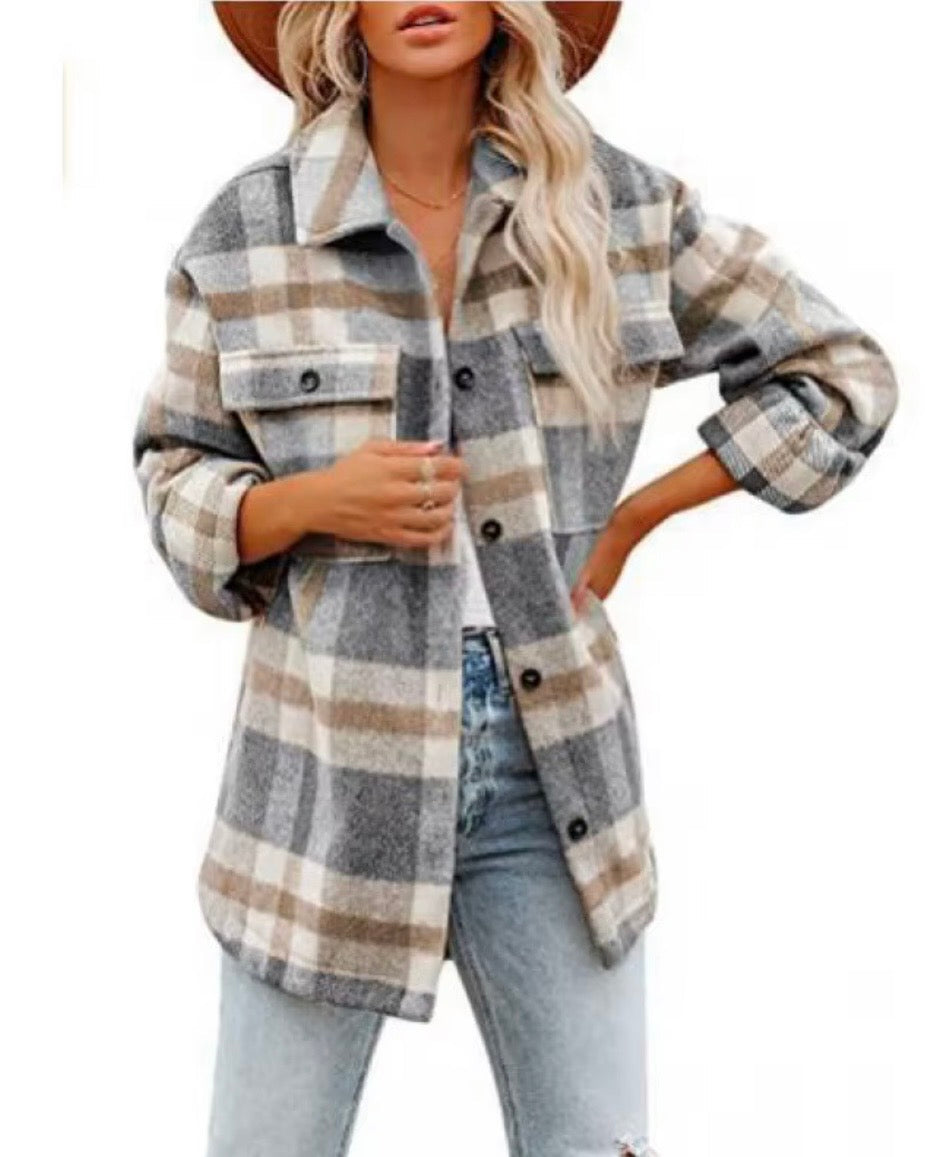 CB Flannel Button Down
