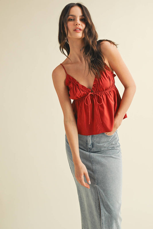 Wildflower Ruffle Cami