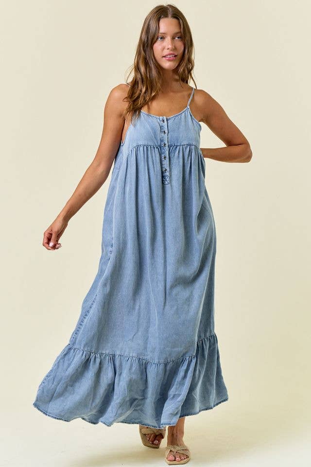 Wandering Coastal Midi Dress