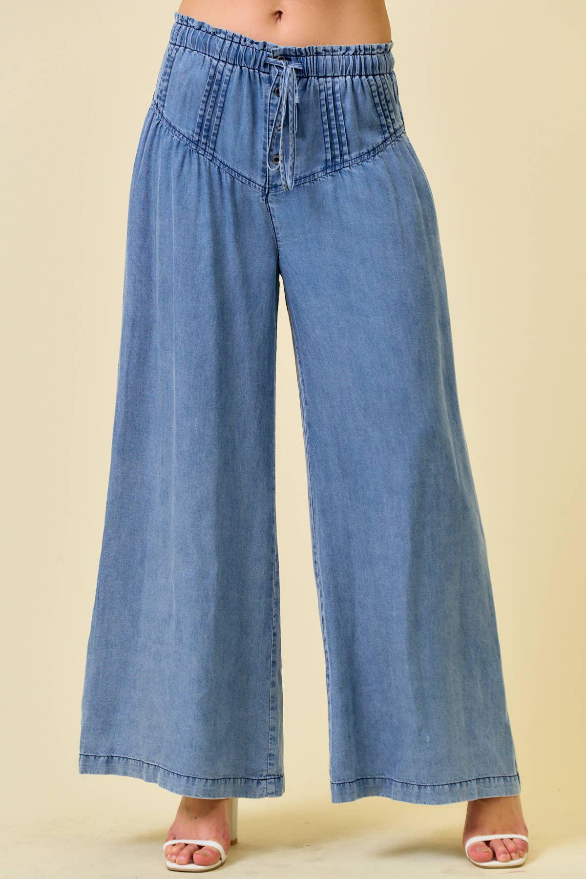 Wandering Blue Wide Leg Pant