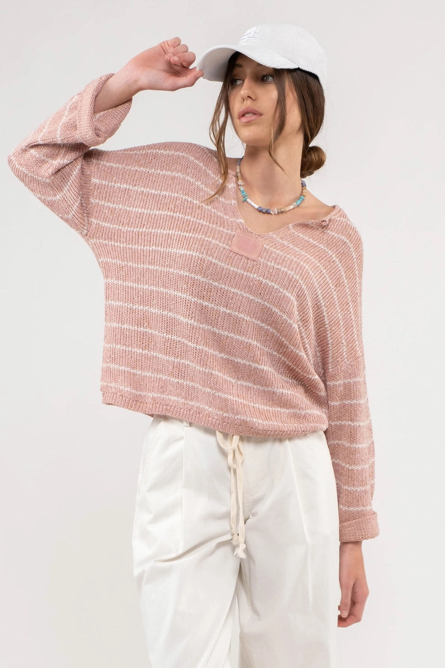 Stripe Fusion Sweater
