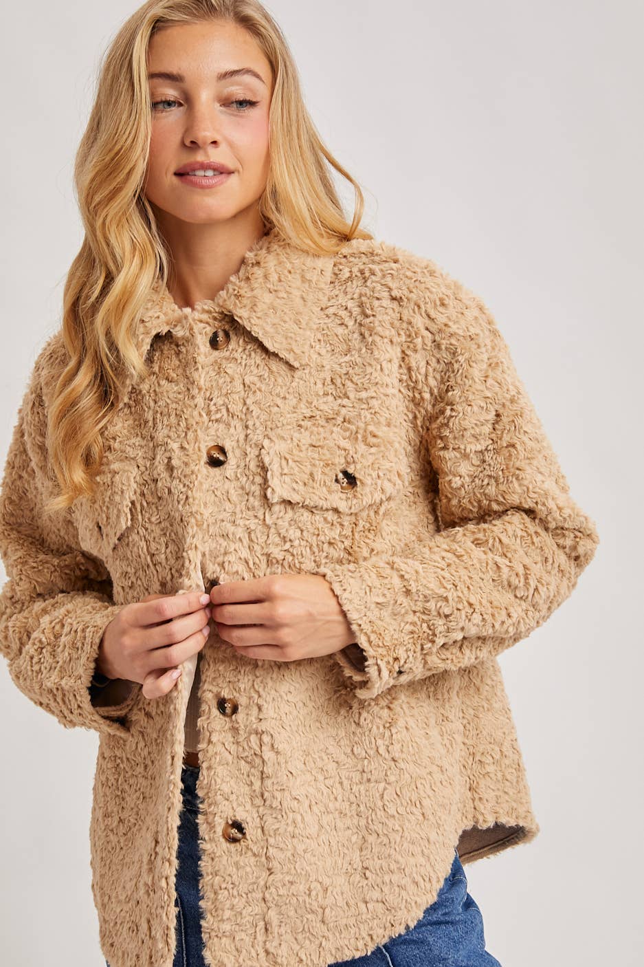 Boucle Woven Jacket