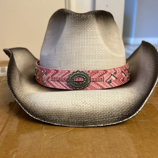 Pink Stetson Cowboy Hat