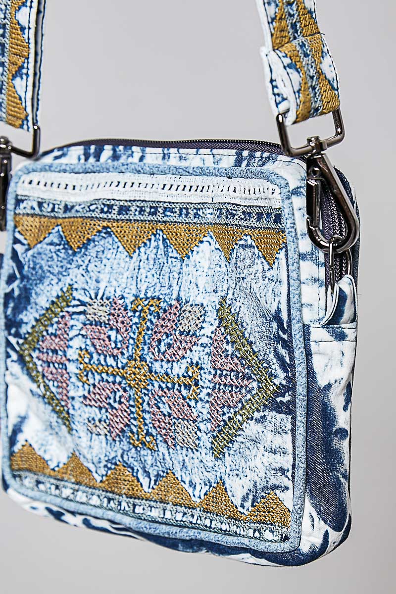 Wanderlust Embroidered Crossbody