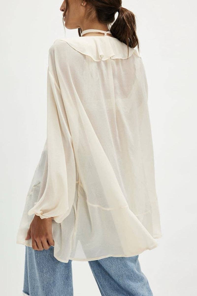 The Juliette Ruffle Blouse