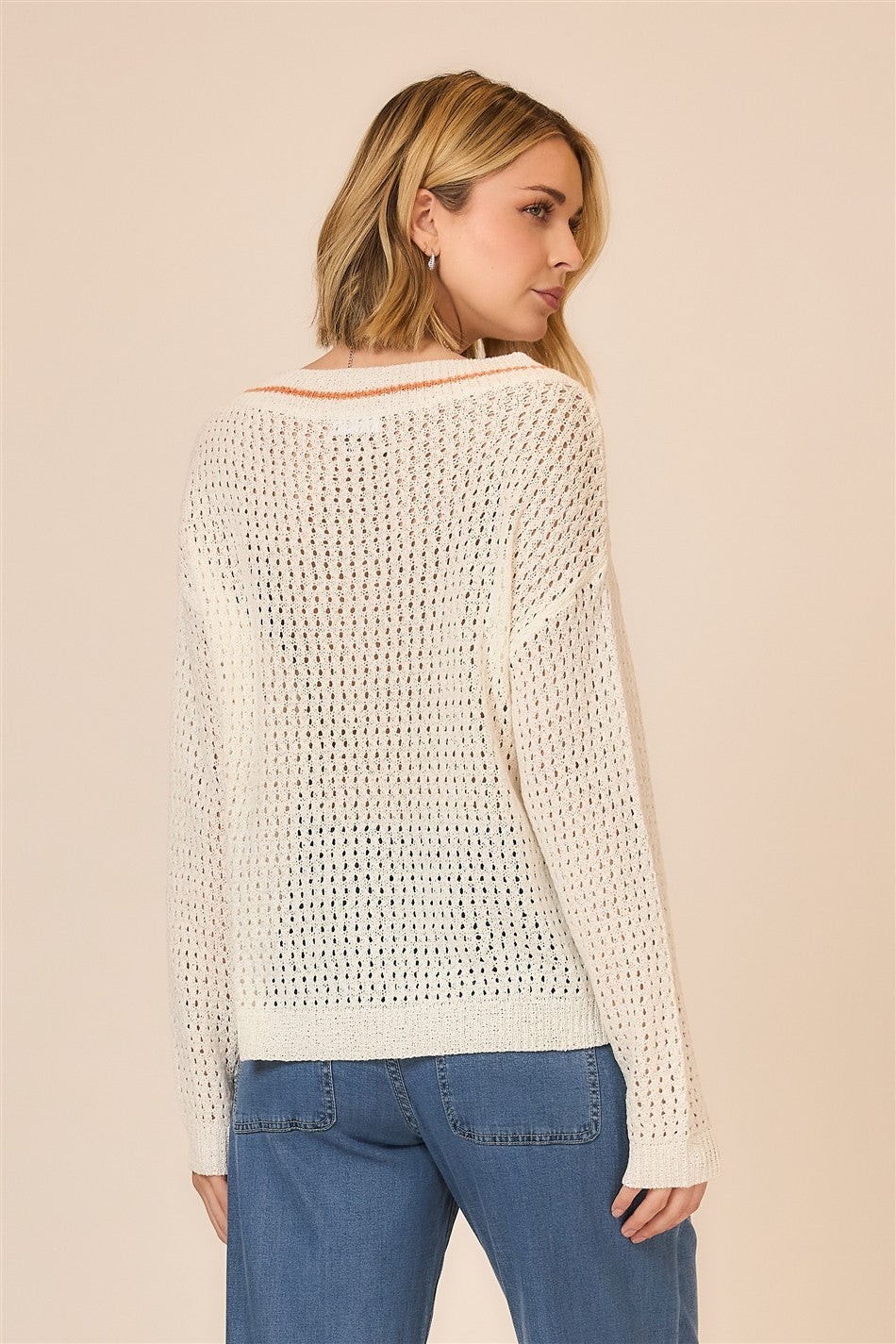 Sunkissed Open Knit Sweater