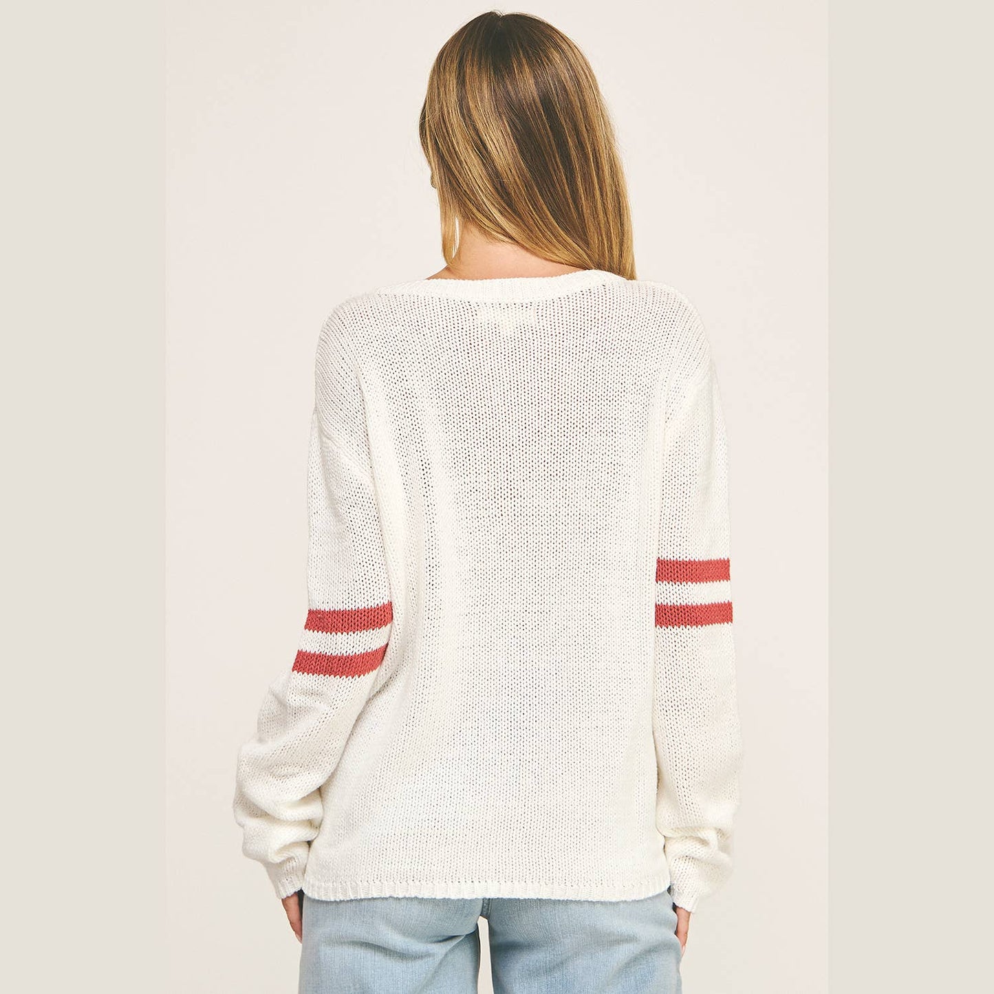 Star and Stripes Knit Pullover