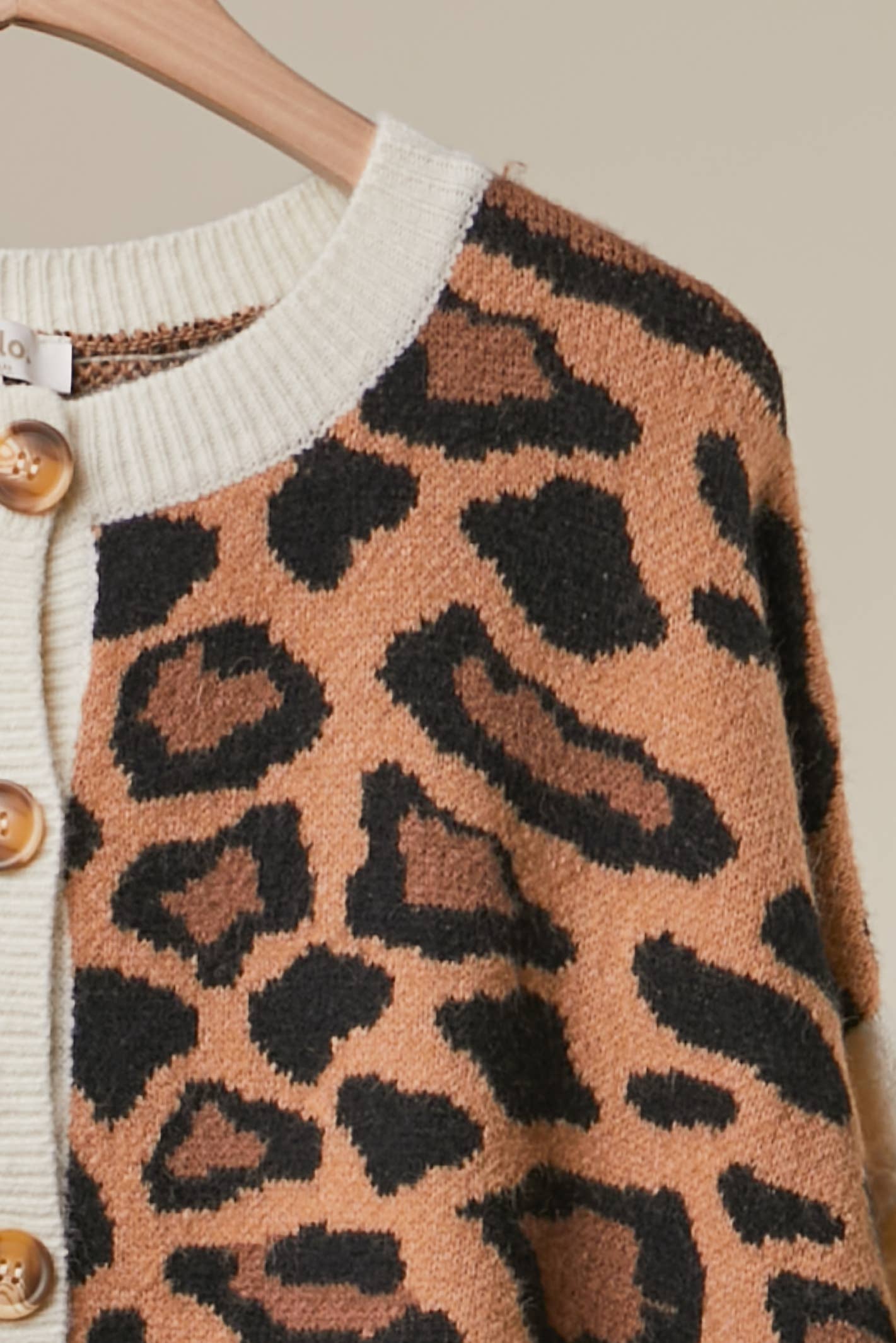 Wild Side Colorblock Cardigan