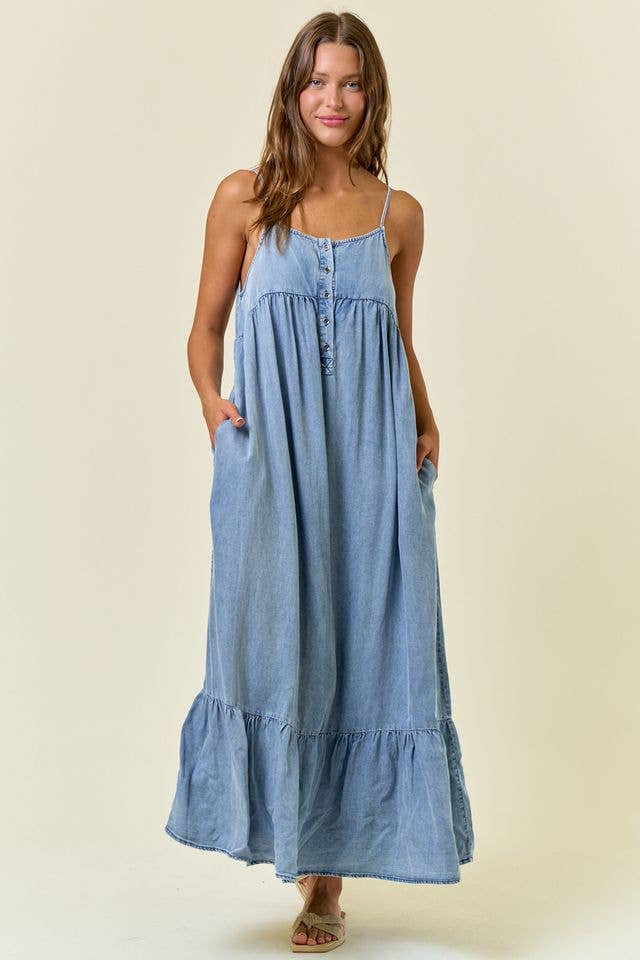 Wandering Coastal Midi Dress