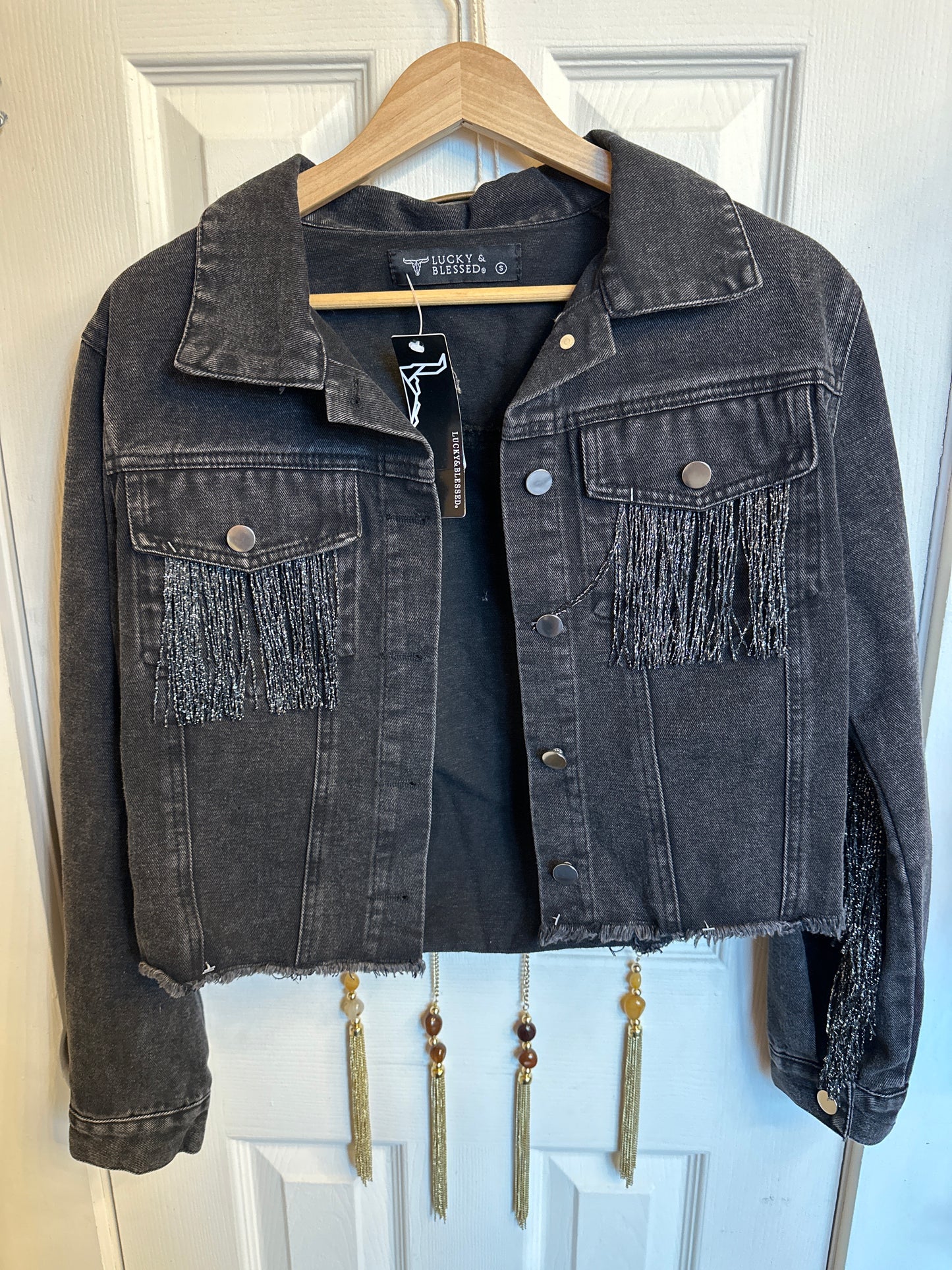 Silver Streak Denim Jacket