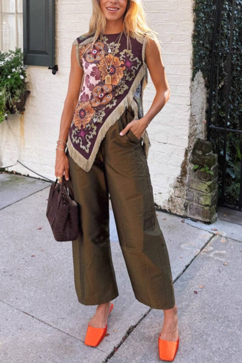 The Marlow Fringe Top