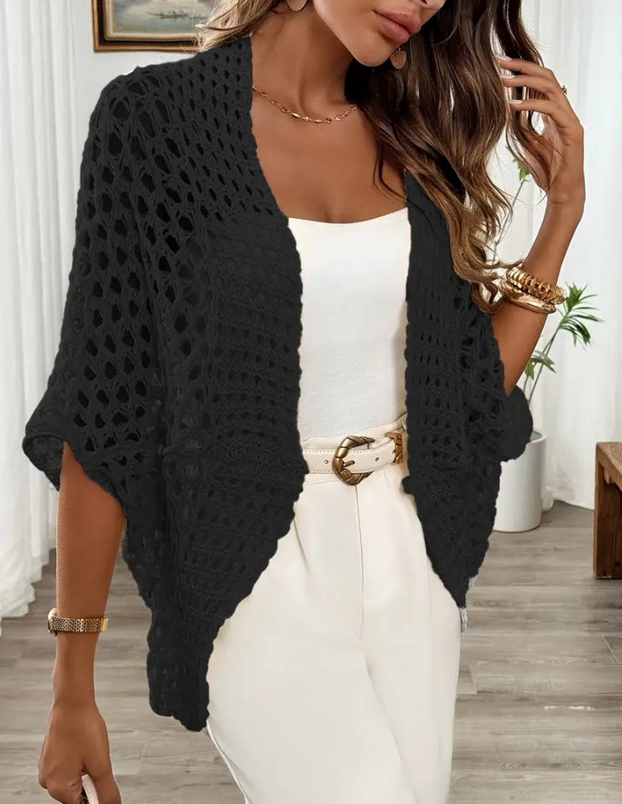 The Capri Crochet Cardigan