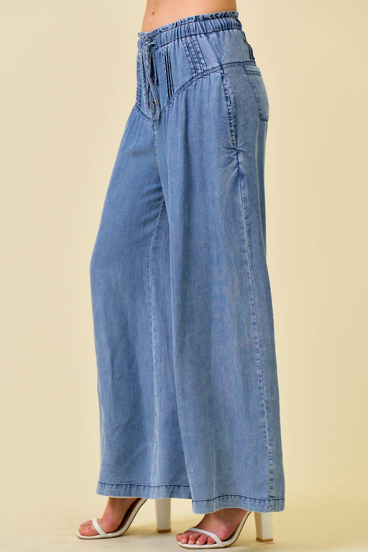 Wandering Blue Wide Leg Pant
