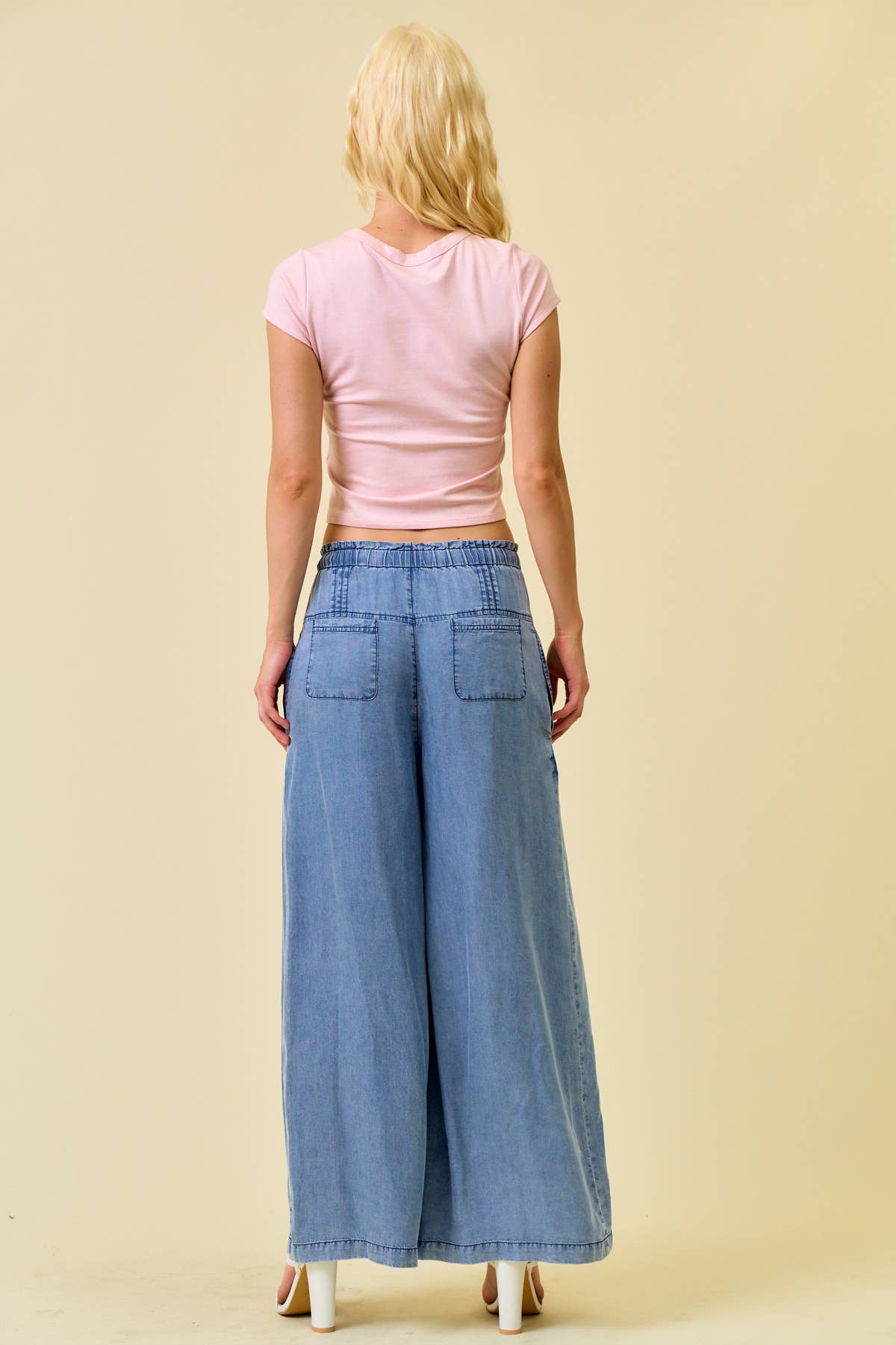 Wandering Blue Wide Leg Pant