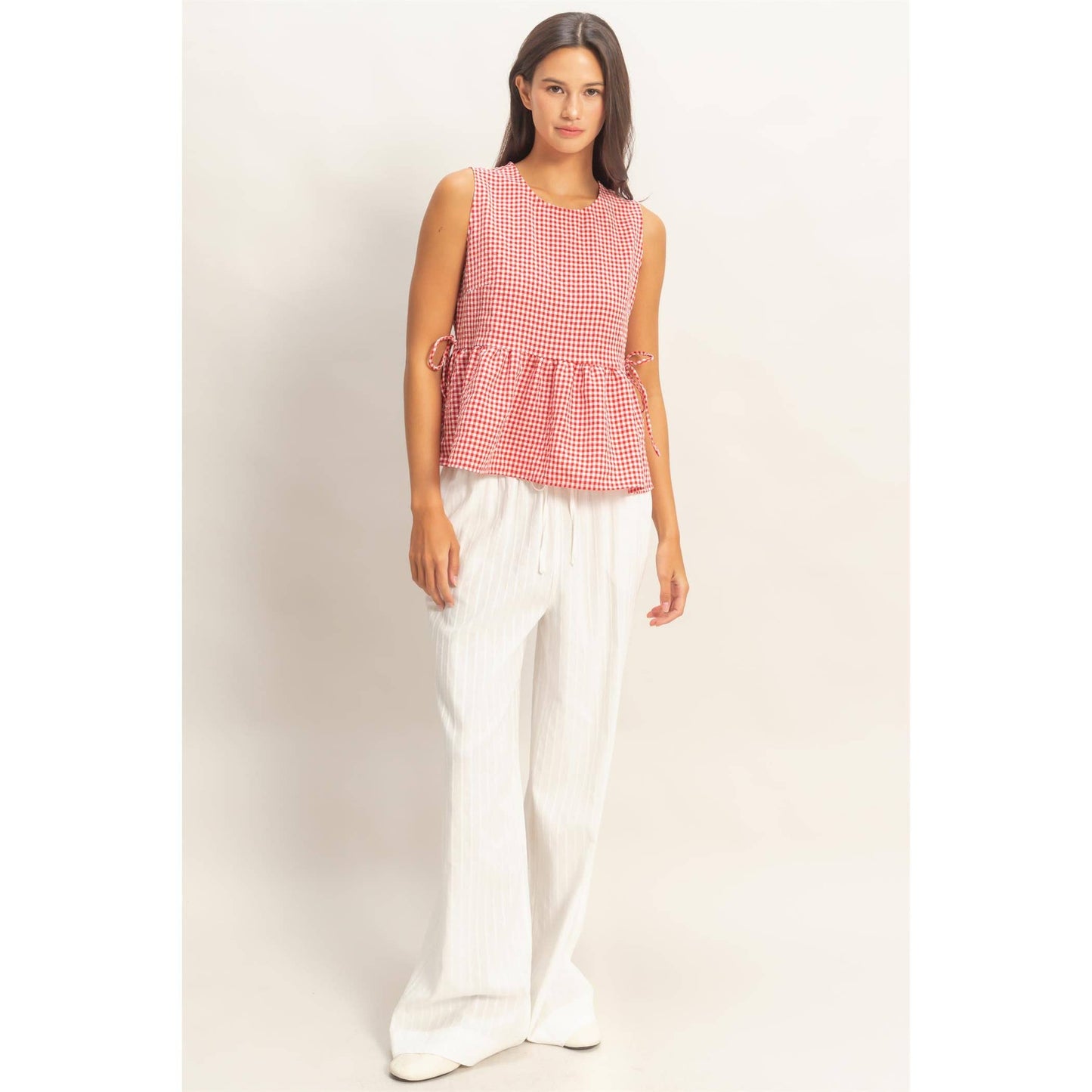 Saddle Sweet Gingham Top