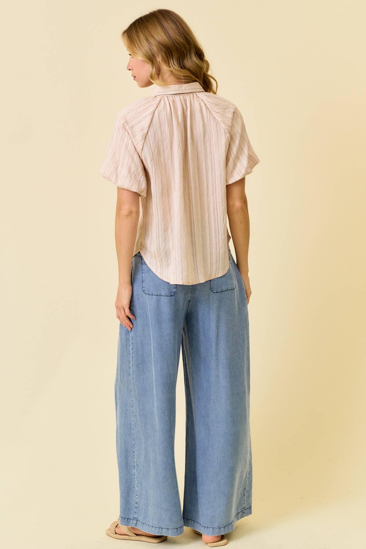 Wandering Blue Wide Leg Pant
