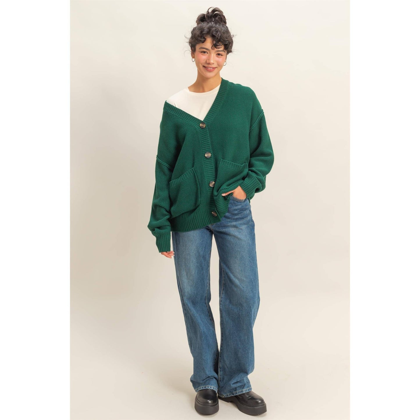 Evergreen Escape Cardigan