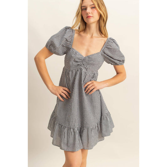 Sunday Stroll Gingham Dress