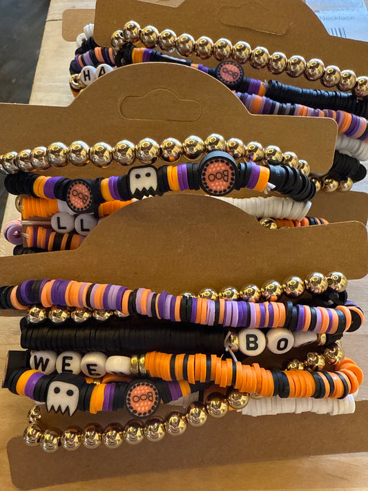 Halloween Bracelet Stack