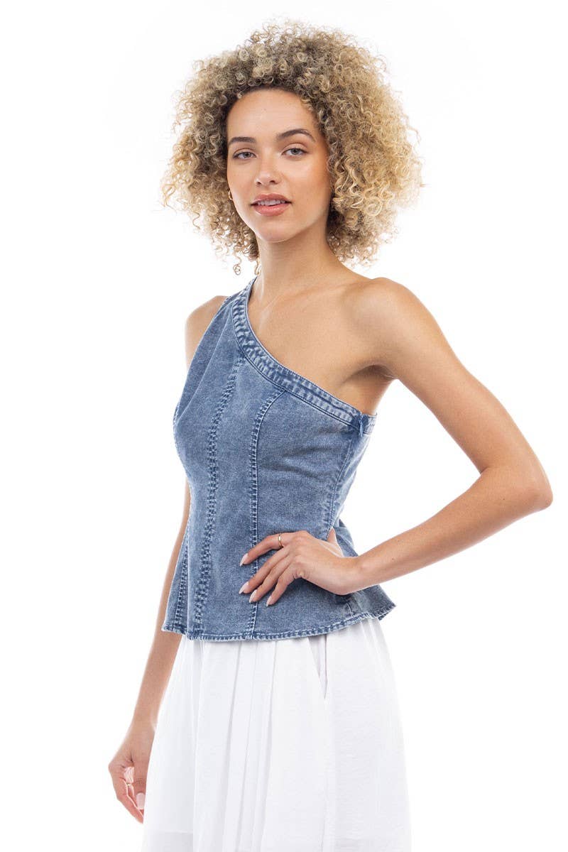 The Dakota Denim Top