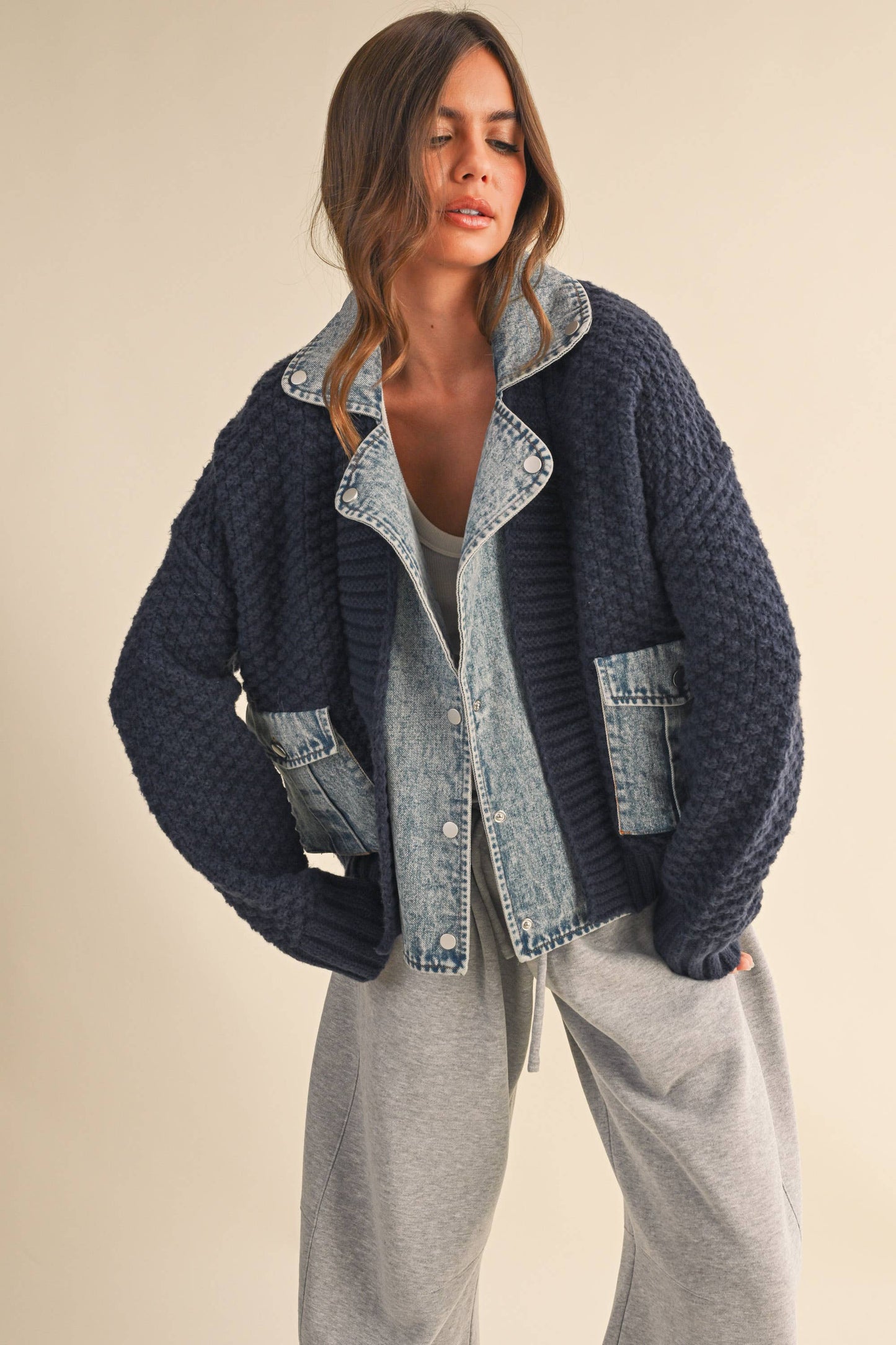 Denim Divide Jacket