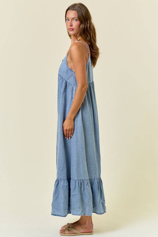 Wandering Coastal Midi Dress