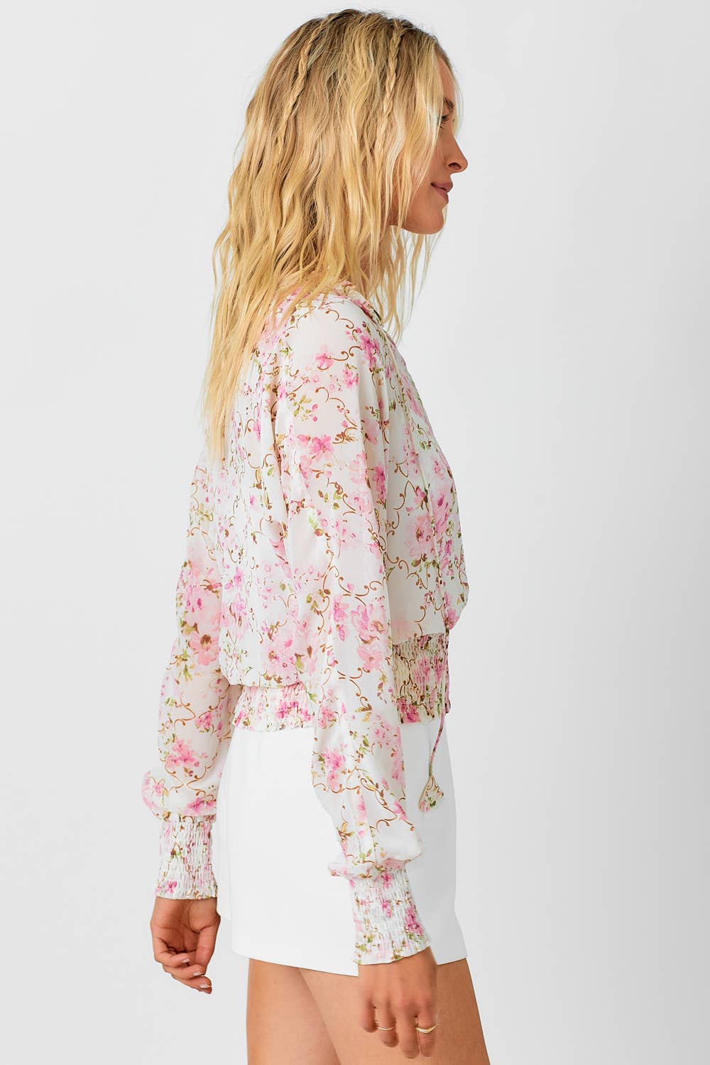 Boheme Ivory Blossom Blouse