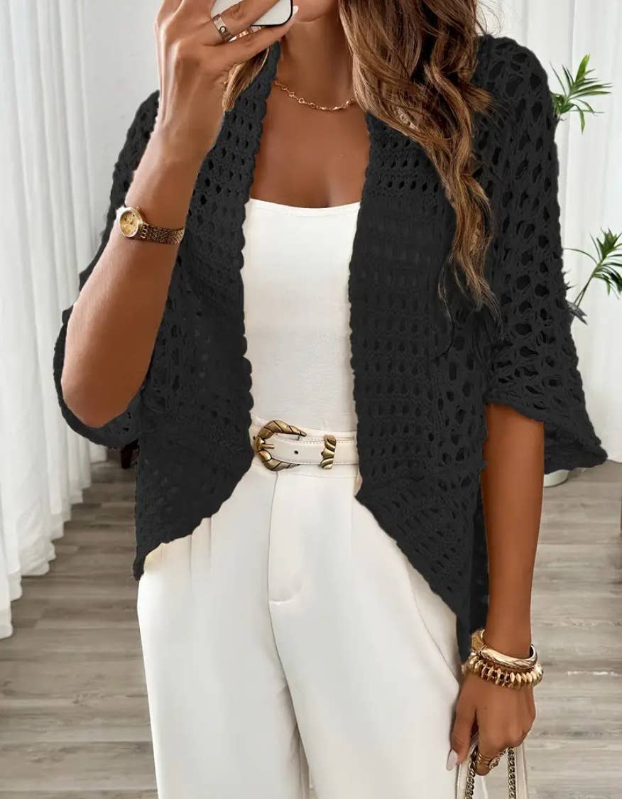 The Capri Crochet Cardigan
