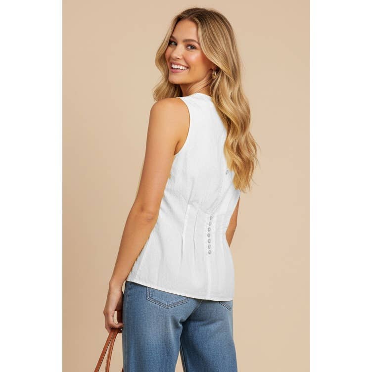 The Grace Pleated Peplum Top