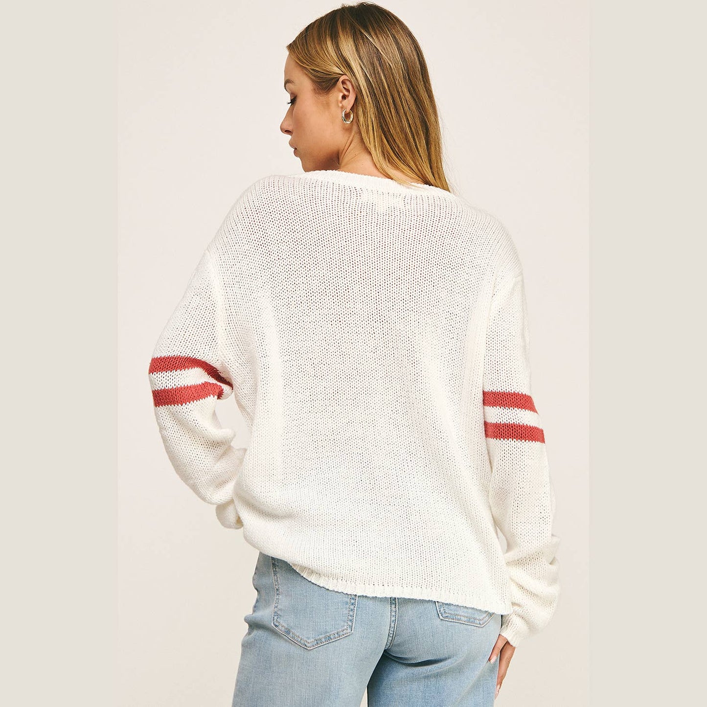 Star and Stripes Knit Pullover