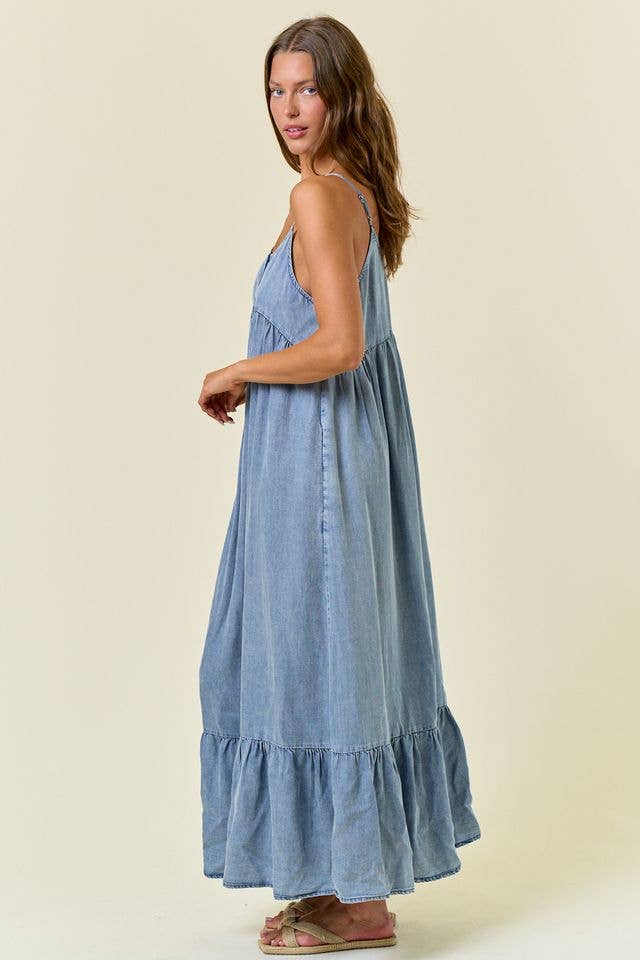 Wandering Coastal Midi Dress