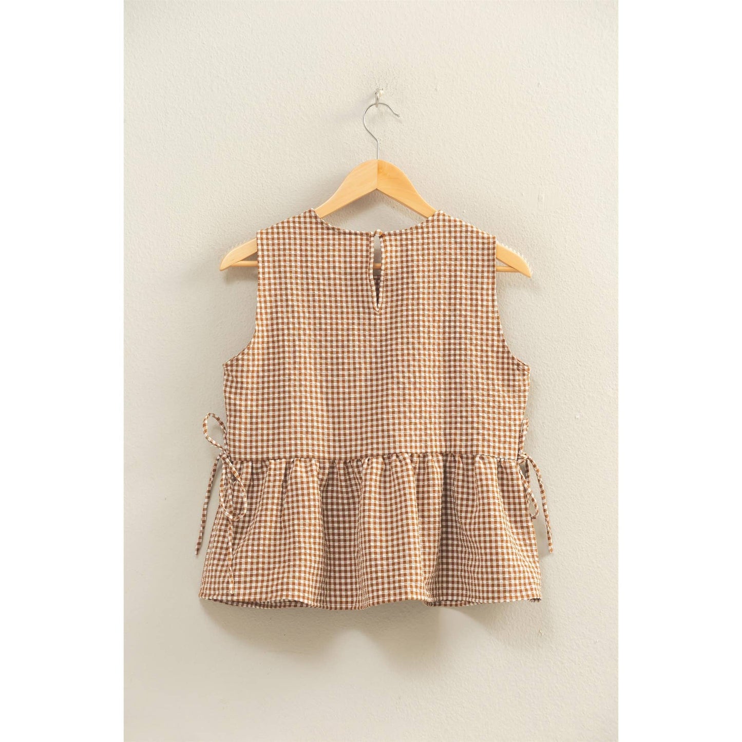 Saddle Sweet Gingham Top