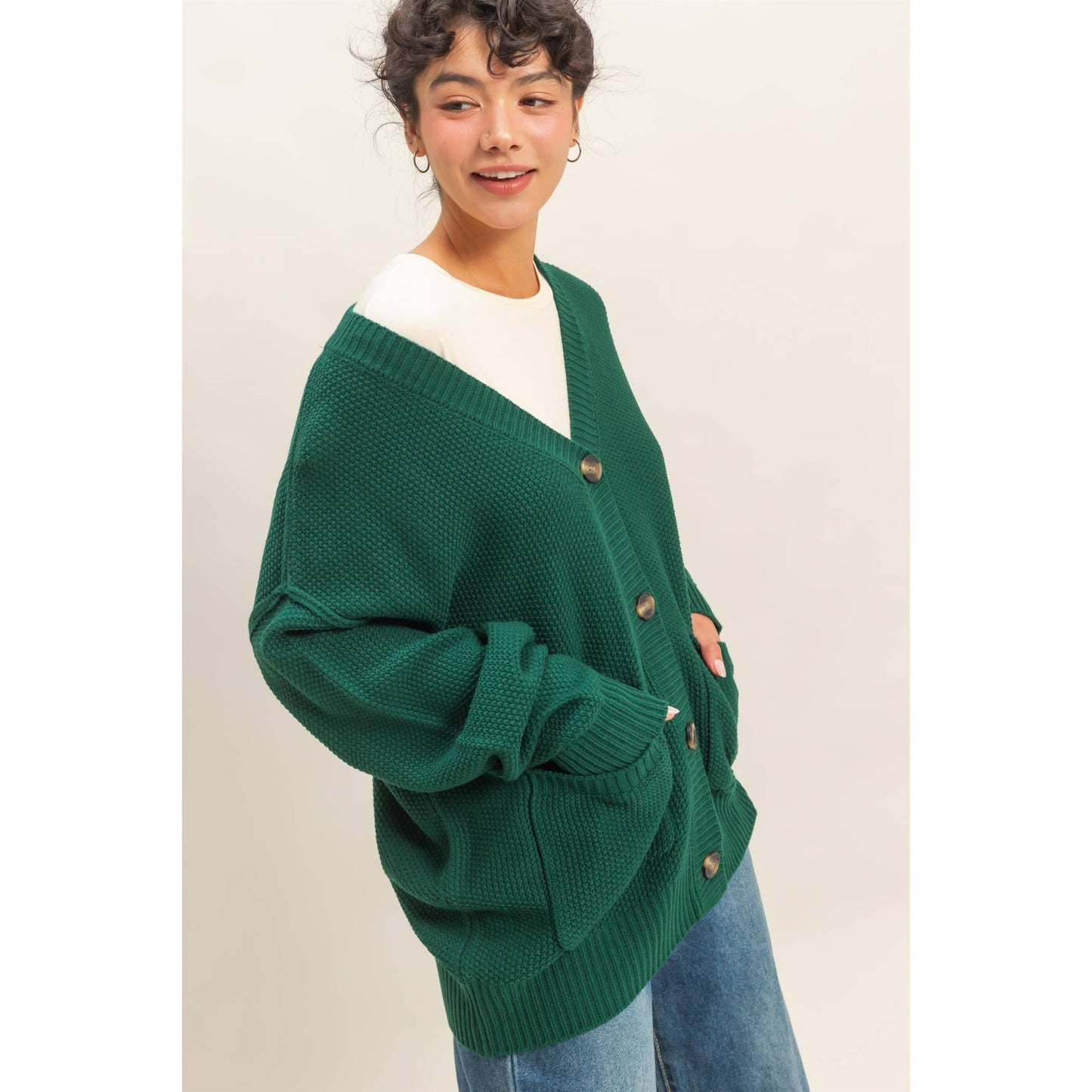 Evergreen Escape Cardigan