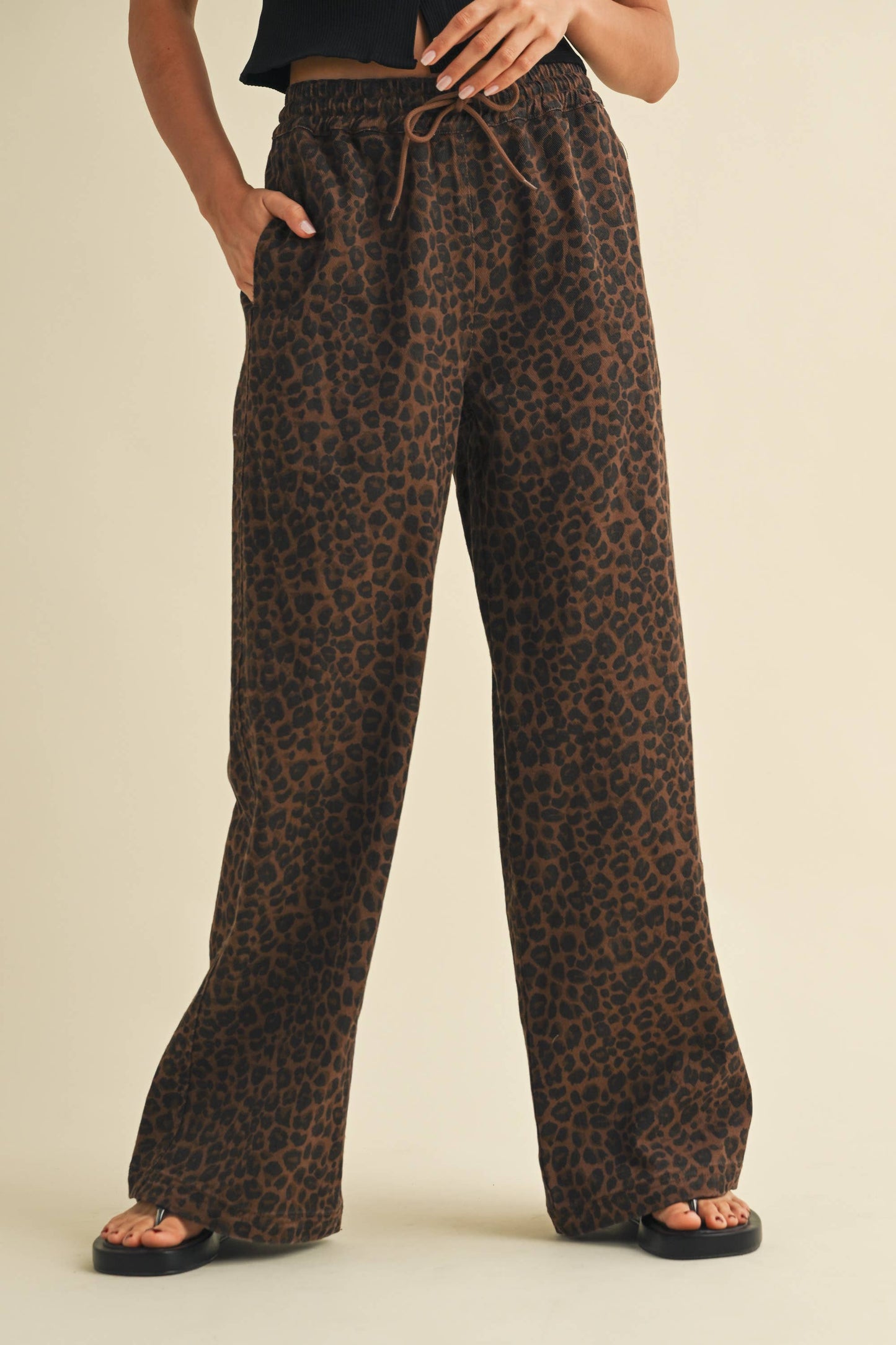 Chasing Wild Leopard Pants