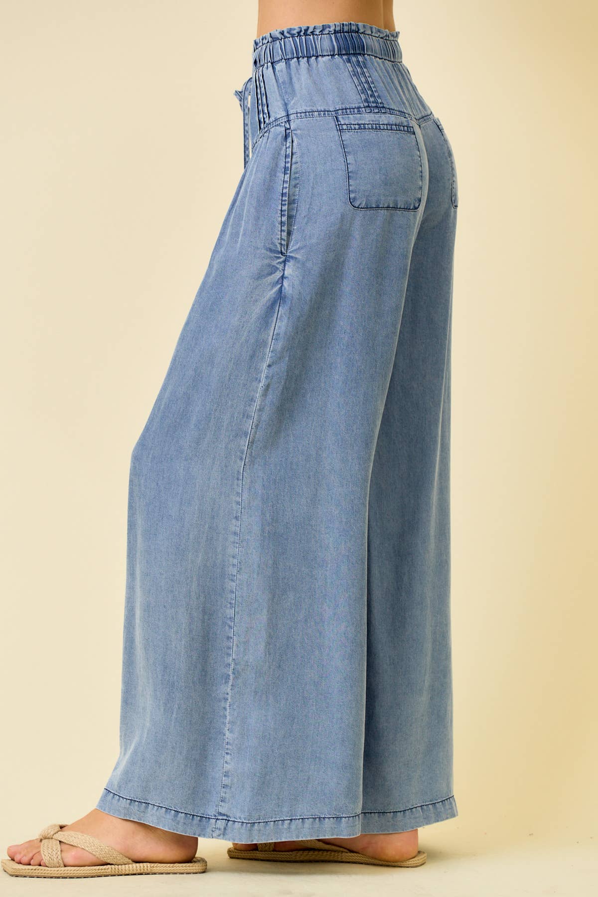 Wandering Blue Wide Leg Pant