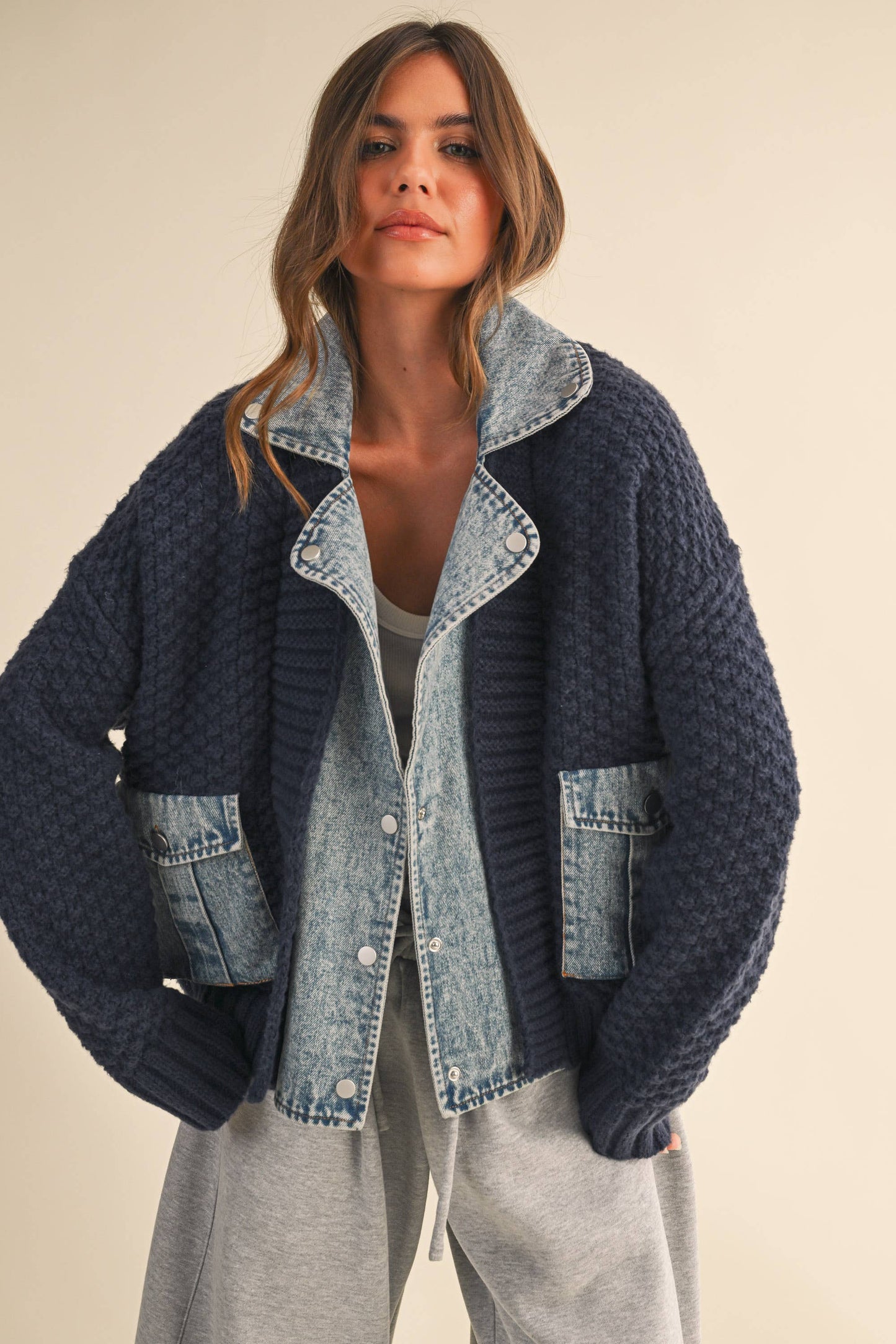 Denim Divide Jacket