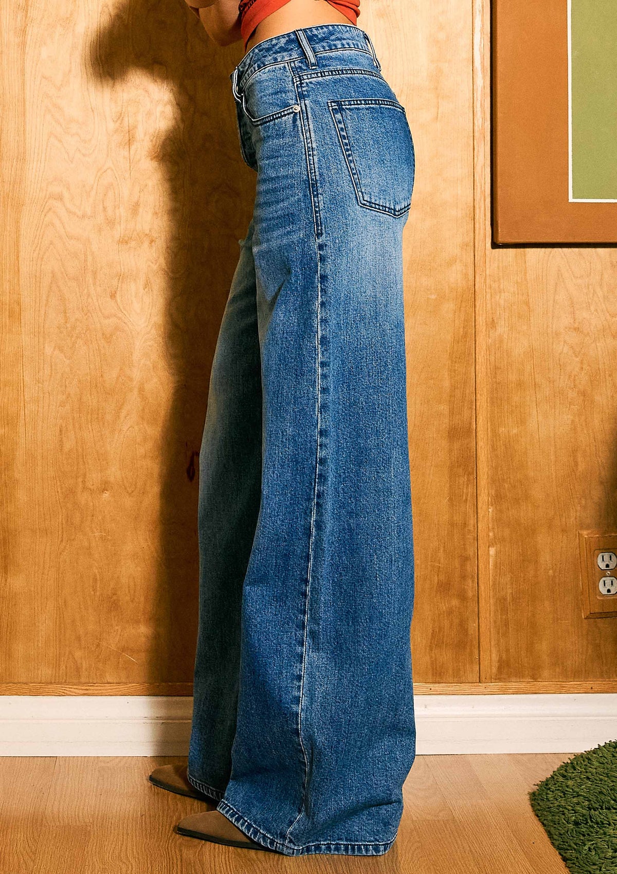 The Puddle Wide Leg Jeans