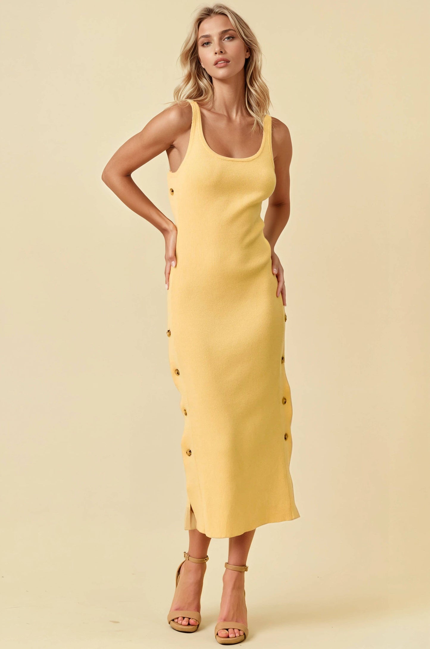 Golden Hour Midi Dress