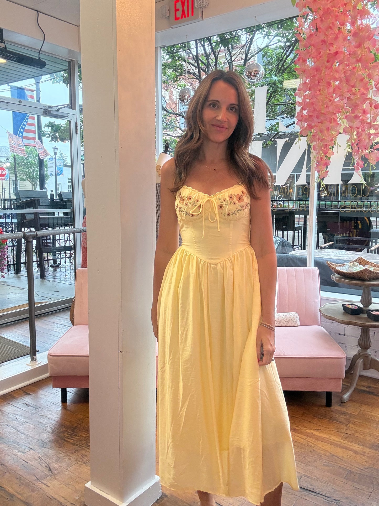 Buttercup Bloom Midi Dress