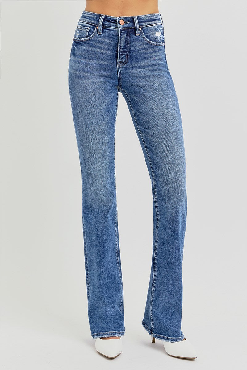 Everline High Rise Straight Jean — Tummy Control Fit