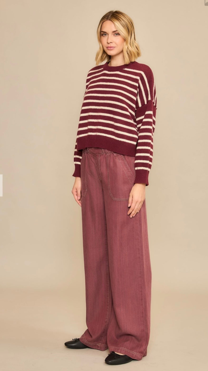 Taylor Striped knit