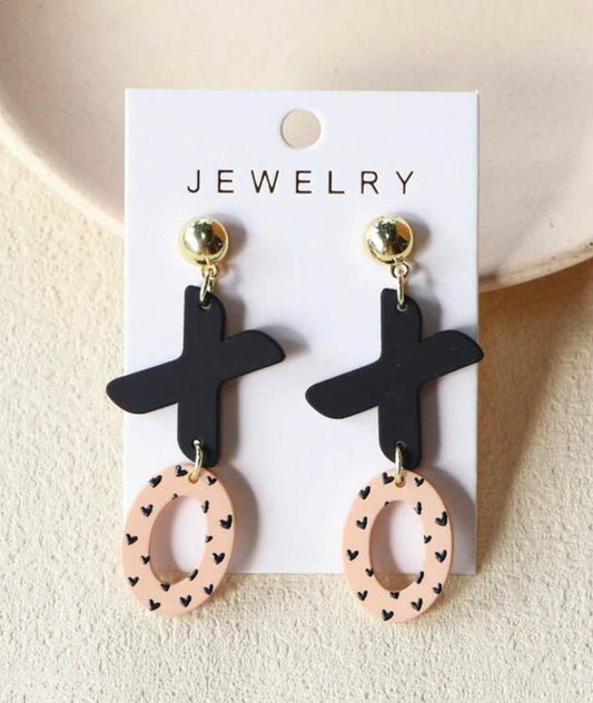 Playful XO Earrings